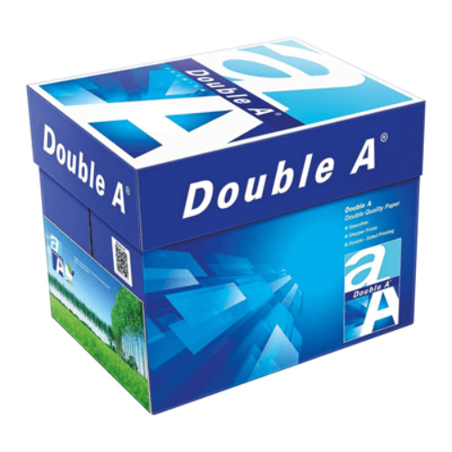 Double A – Printer Copy Paper, Size A4, GSM 80, 500 Pages Ream (Bundle of 5 Reams) AED 84