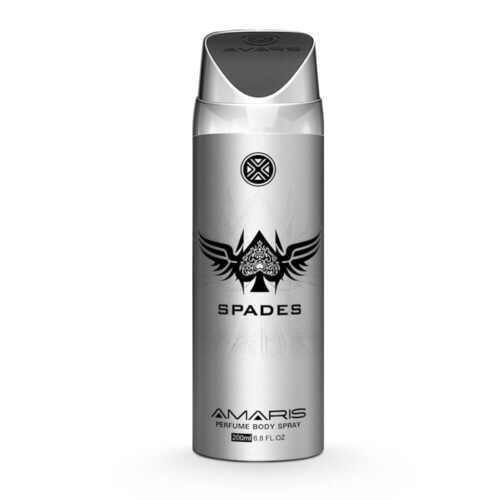 Amaris Spades Perfume Body Spray for Men 200 ml AED 10