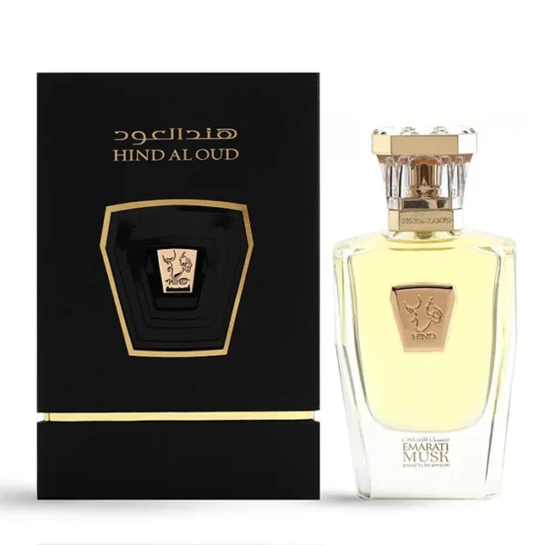 Emarati Musk Hind Al Oud for women and men Long-Lasting sweet vanilla musky powdery fruity Scent | Ideal Gift | Travel Size | 100ml