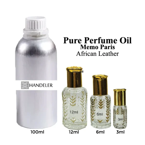 Memo Paris African Leather Pure Perfume Oil  | Ideal Gift | Long Lasting Perfume