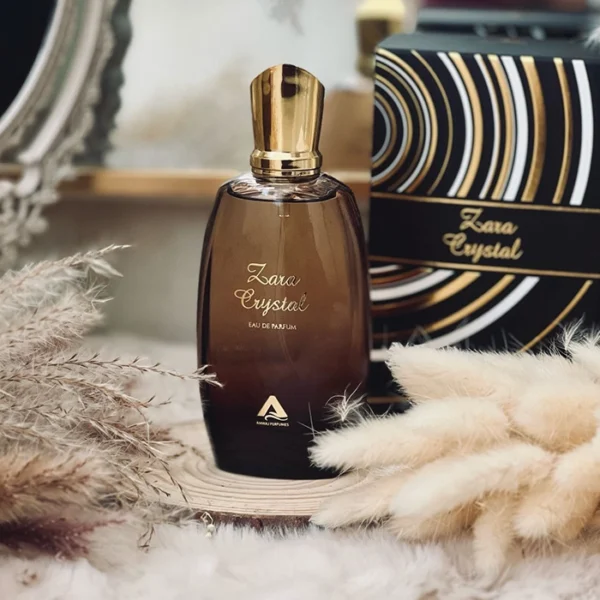 Zara Crystal by Amwaj AL Safooh - Unisex perfumes - Eau de Parfum, Luxury Unisex , Long Lasting Fragrance, Fresh Scent - Everyday Use - Travel Size - Ideal Gift - 100ml